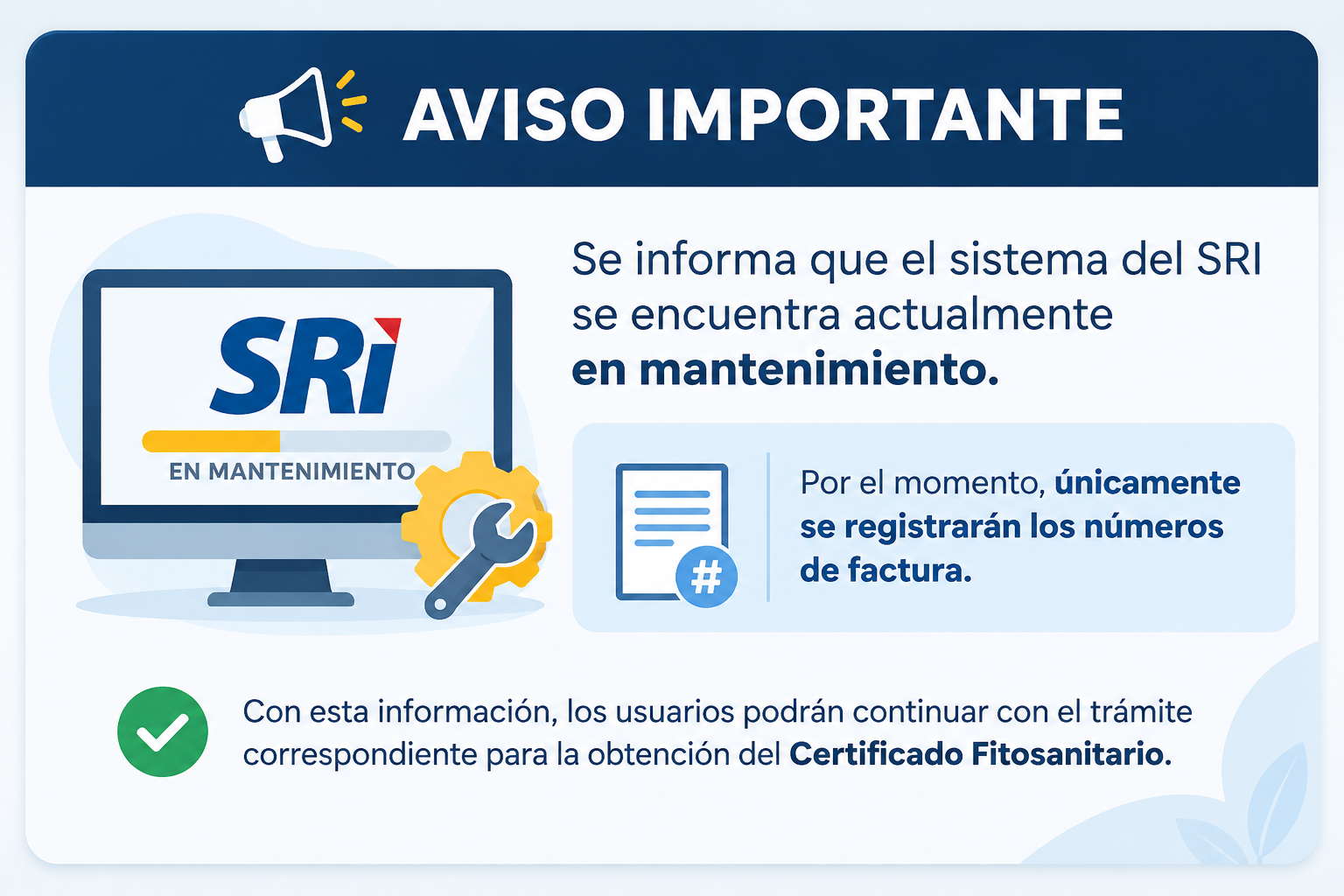 aviso